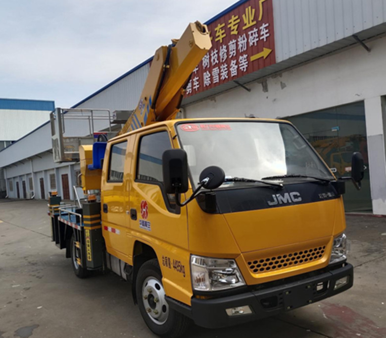 藍牌江玲16米高空作業(yè)車型優(yōu)勢